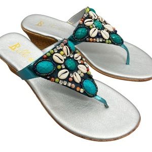 Silver sandals for this summer